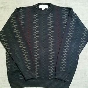 Jhane Barnes multicolor sweater wool blend